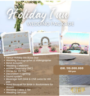 Holiday in Package wedding